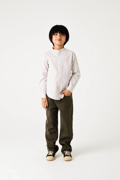 Boys Classic Line Cotton Shirt