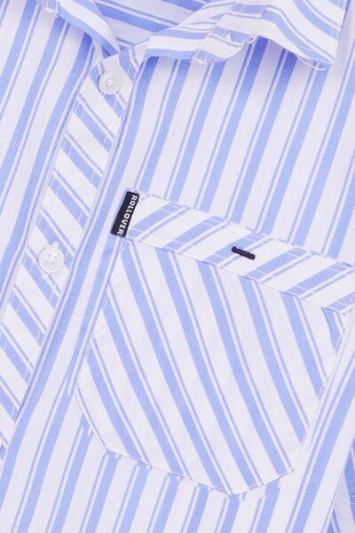 Sky Stripe Scout Cotton Shirt