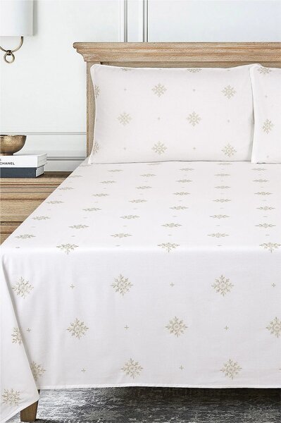 Orient Dyed Embroidered T-150 Bed Sheet Set