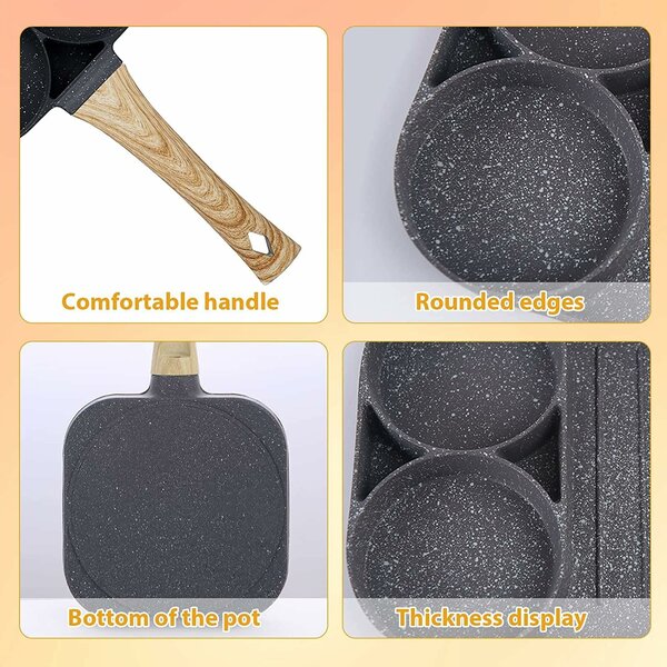 Home.Co - 3 Mould Frying Pan
