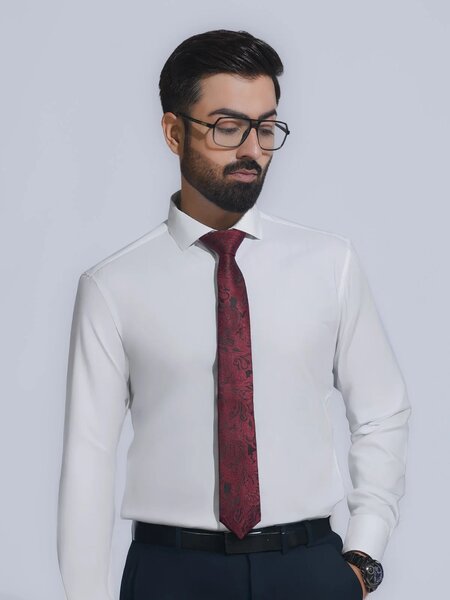 White Plain, Cutaway Collar, Elite Edition, Men’s Formal Shirt (FS-2459)