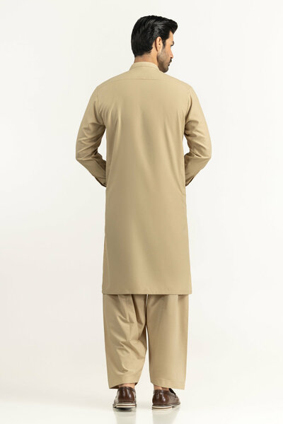 Regular Fit Embroidered Suits