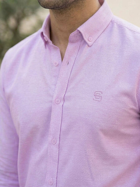Lilac Oxford Shirt (CSB-279)