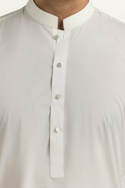 Regular Fit Embroidered Suits