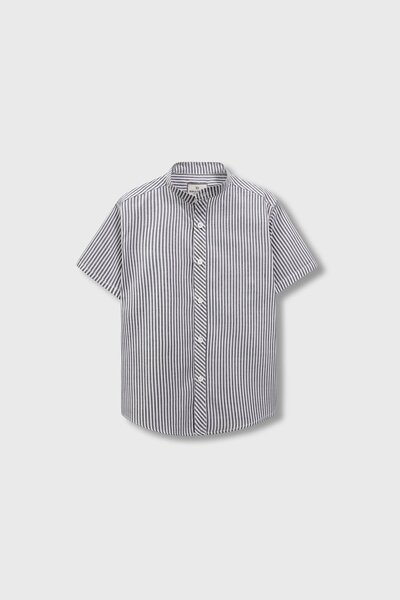 Smart Striped Cotton Casual Shirt