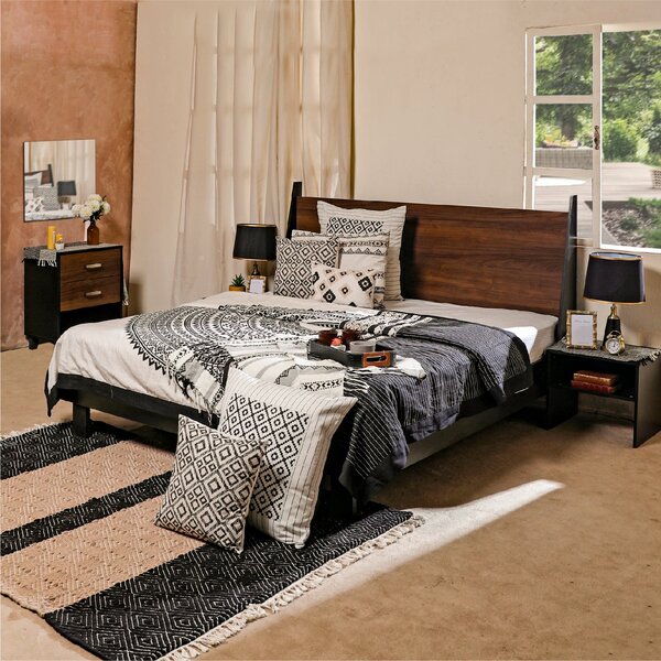 Savior King/Queen Size Bed With Dresser