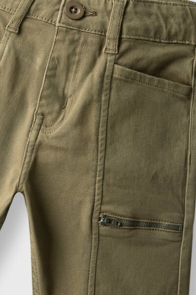 Boys Smart Khaki Twill Shorts