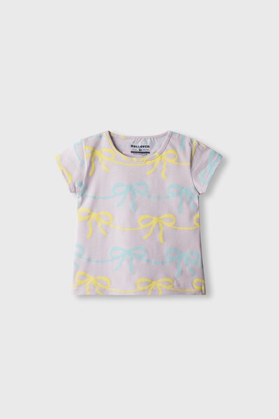 Girls Lilac Ribbon Lane T-shirt