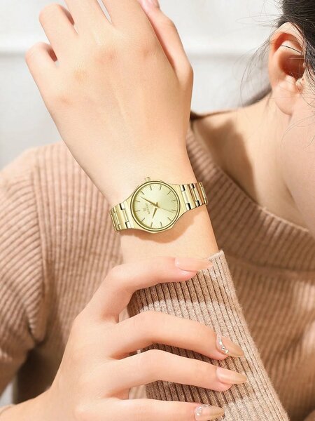 Shein - Reward Women Quartz Watch Luxury Fashion Lady Wrist Watches