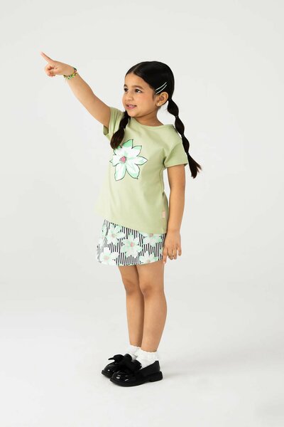 Pistachio Floral Co-ord Set