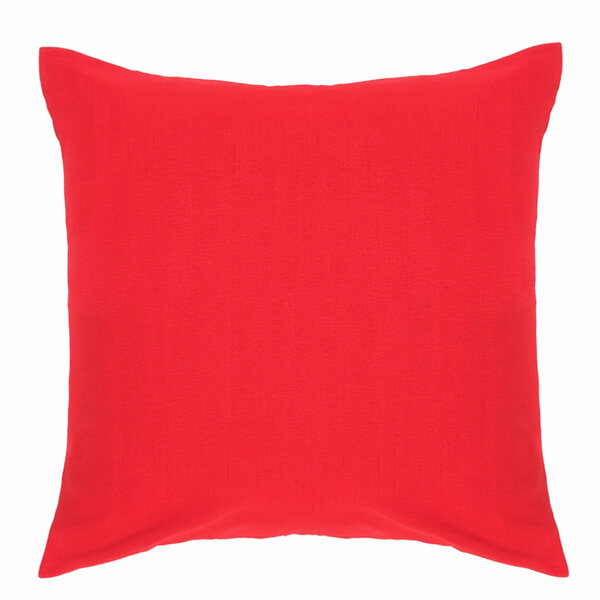 Buy 1 Get 1 Free Orange Twill Cushion Cover 18x18 – Bright Plain Decorative Throw Pillow for Sofa, Bed & Living Room