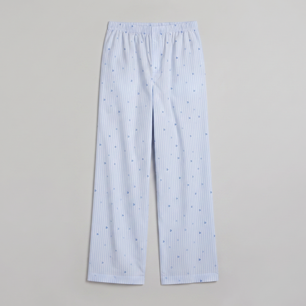Vybe - The Everyday Trouser - Blue Ditsy
