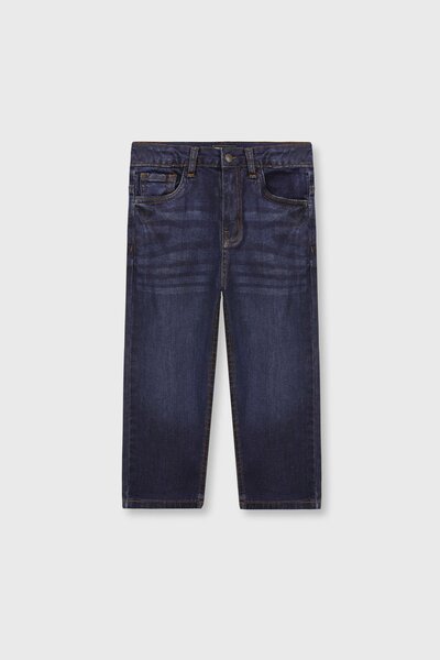 Boys Timeless Blue Straight Fit Jeans