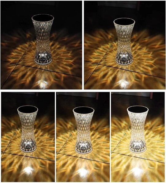 Home.Co- Diamond Table Lamp