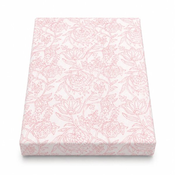Mustard Print Double Bed Sheet 96x102" Cotton