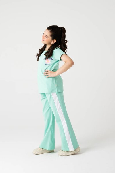 Girls Pastel Bloom Co-ord Set