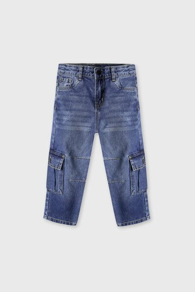 Boys Skyline Straight-Leg Denim Jeans