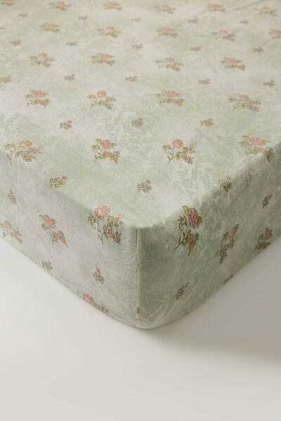 Roselle Fitted Sheet Set