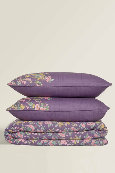 Lavender Mist T-200 Quilt Cover Set