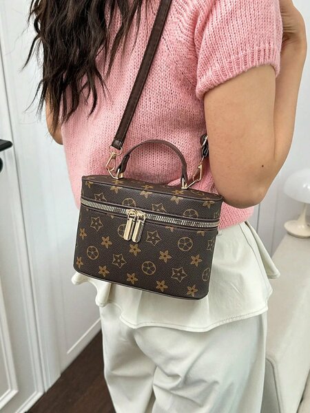 Shein - 2026 New Retro Box Chain Small Square Bag