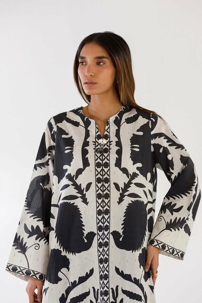 Stitched Printed Shirt + Culotte