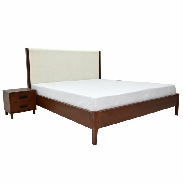 Marlin King Size Bed with 2 Side Table