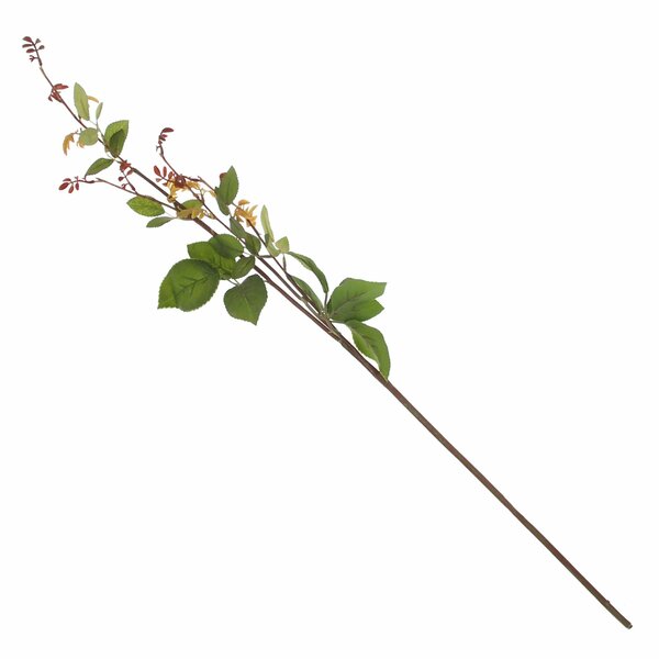 Rose Leaf Filler Stem – Artificial Greenery Spray