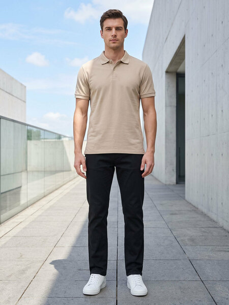 Black Straight Fit Jeans 64