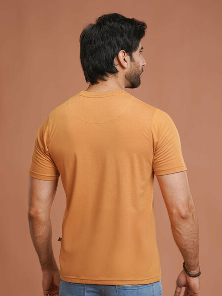 Mustard Basic T-Shirt (TEE-331)