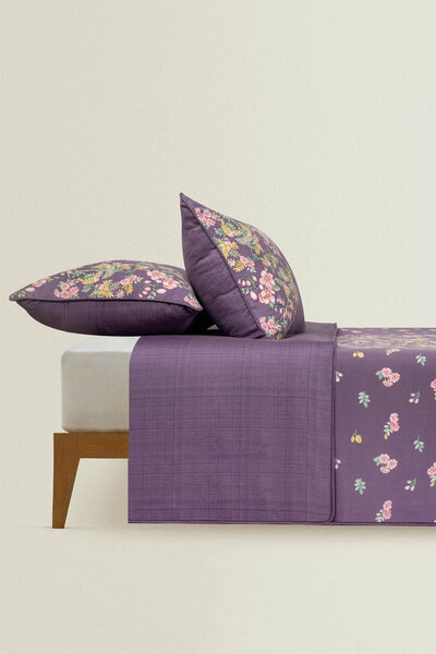 Lavender Mist T-200 Quilt Cover Set