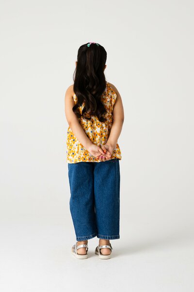Floral Cotton Printed Top