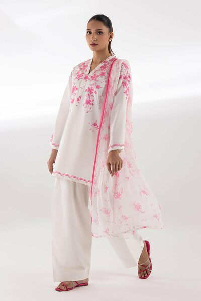 Stitched Printed Lawn Suit
