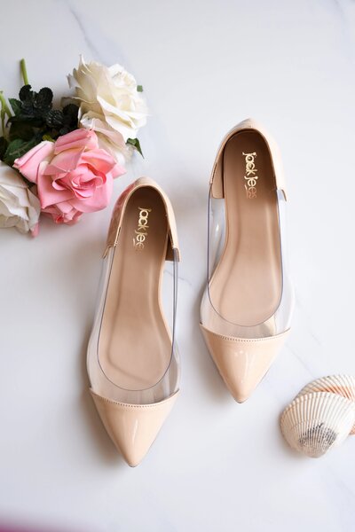 Jack Jees Dazzling Heels Beige