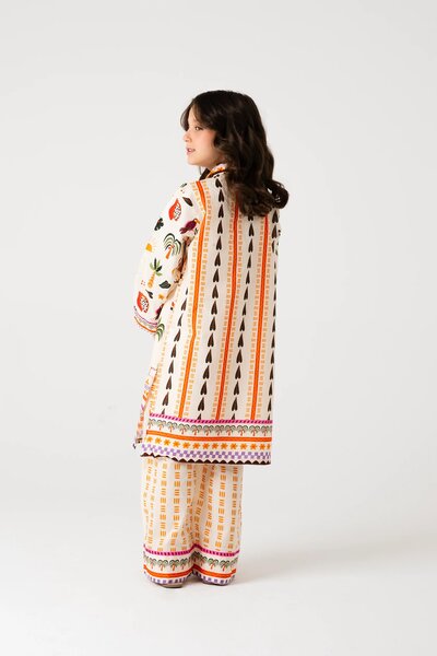 Girls Suntrail Printed Kurta Set