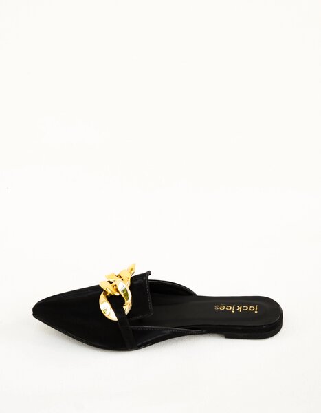 Jack Jees Shiny Chain Black