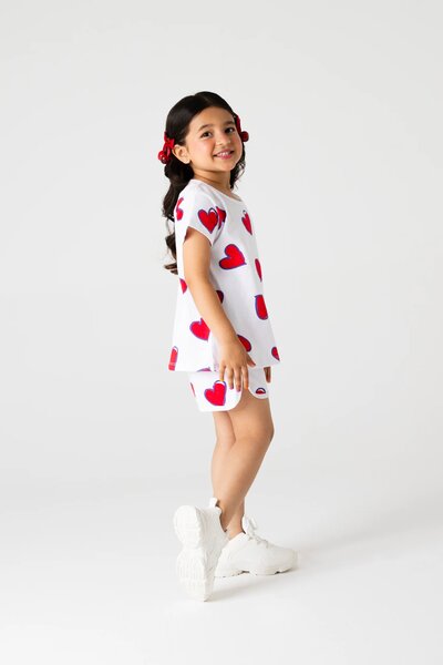 Girls Heart Parade Co-ord Set