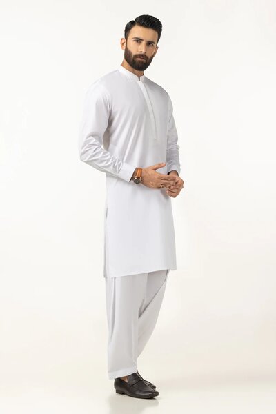Regular Fit Embroidered Suits