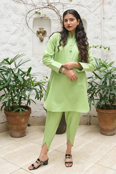 2 Piece Pastel Green - NV10D06