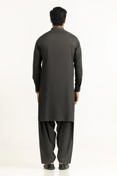 Regular Fit Embroidered Suits