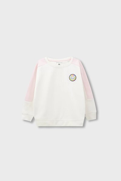 Girls' Joy Pop Fleece Sweatshirt