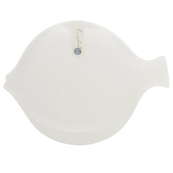 Large Wooden Leaf Dish – Decorative Serving & Accent Tray