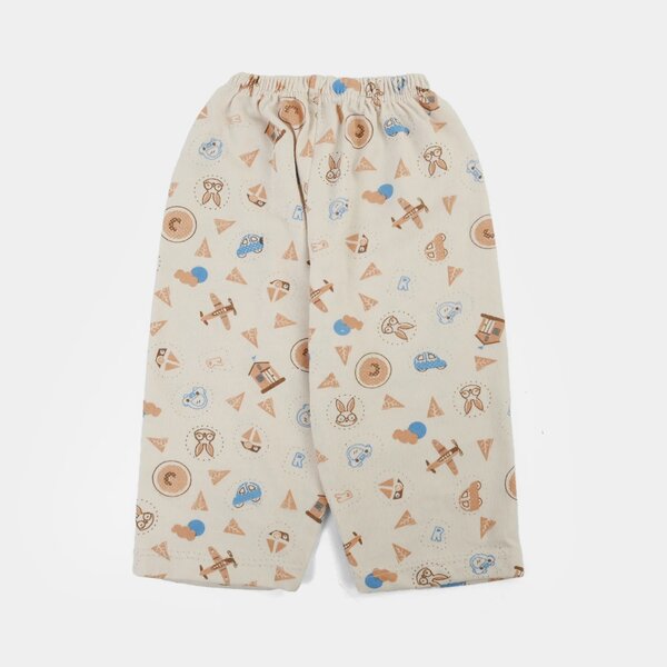 Cotton Trouser 2Pcs 3-6M