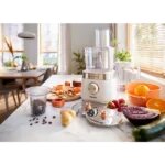 Philips Viva Collection Compact Food Processor HR7520/01 – Powerful Multi-Function Food Processor with Blender and Accessories