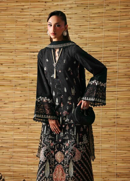 Sable Vogue Unstitched Embroidered Lawn 3 Piece Suit SV26ULL SL-05-26-V2 - Festive Collection