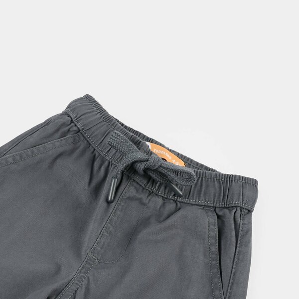 Boys Cotton Twill Pant (Brilliant) – Grey