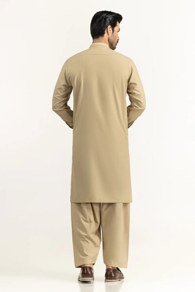 Regular Fit Embroidered Suits