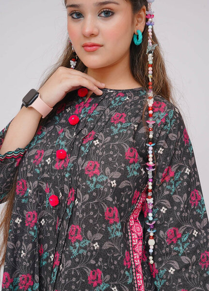 Winter Fall by Senorita Girls RTW Printed Karandi 3 Piece Suit GAD-03636 Casual Collection
