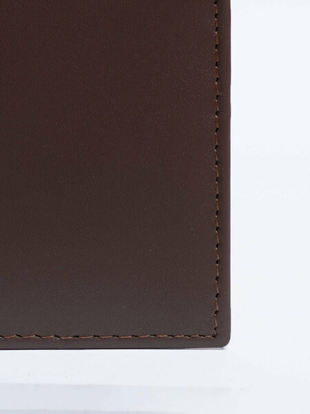 Brown Leather Wallet (W-271)