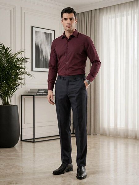 Black Executive Formal Dress Pant (FDT-430)