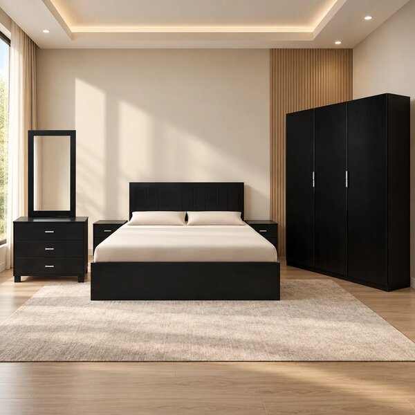 Blair Bundle - Bed, Dresser & 3 Door wardrobe